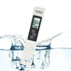 Verk 11274 Vízminőség-, hőmérséklet- és elektromos vezetőképesség-mérő TDS - digitális