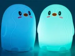 Verk 24069 Éjszakai RGB lámpa érintő pingvin USB 1200mAh
