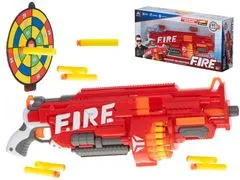KIK KX6145 Gyerekfegyver Tűz + 40 töltény