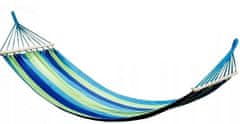 Verk Hamaka függőágyfa 200 x 80 cm kék csíkokkal