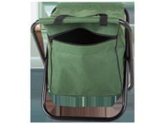 Verk 01667 Kemping összecsukható zsámoly zöld táskával