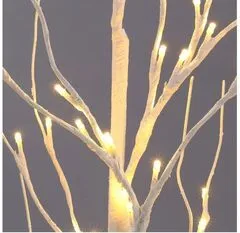 ISO karácsonyi fényfa nyír, LED 96, 180 cm