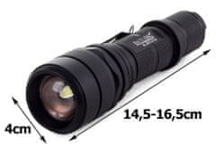 Bailong 08284 Svítilna LED CREE XM-L T6 ZOOM