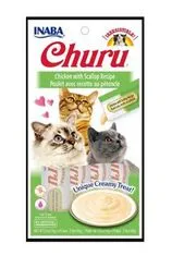 Churu Cat Csirke fésűkagylóval 4x14g