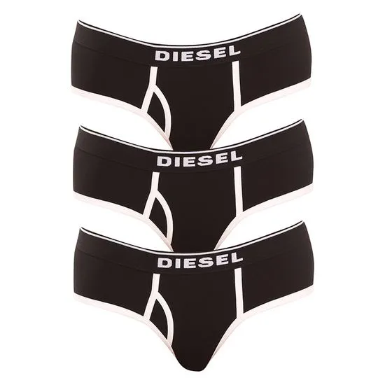 Diesel 3PACK fekete női alsók (00SQZS-0EAUF-E4101)
