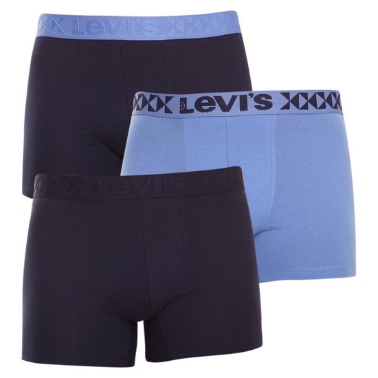 Levis 3PACK kék férfi boxeralsó (701203918 001)