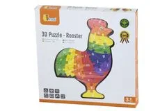 Viga 3D puzzle - Kakas betűkkel