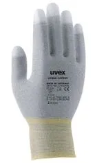 Uvex kesztyű Unipur carbon 9-es méret/érzékeny antist. precíziós elektronmunkához. karbon bevonatú tenyér és ujjak