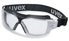 Uvex szemüveg zárt Pheos cx2 sonic, PC clear/UV 2C-1,2; SV extreme /könnyű (34g) /keret. Fehér, fekete