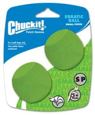 Chuckit! Szórakoztató labda minden irányba ugráló kutyáknak Chuckit Erratic Ball S 2 db