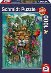 Schmidt Dzsungelkirály királynő puzzle 1000 darab