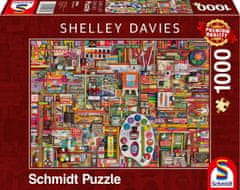 Schmidt Puzzle Vintage: Művészet 1000 darab