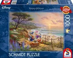 Schmidt Puzzle Donald & Daisy: Kacsa délután 1000 darab