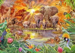 Schmidt Wildlife Puzzle: Afrikai Királyság 1000 darab