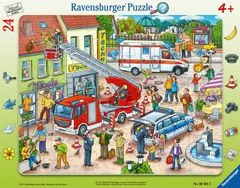 Ravensburger Puzzle Tűzoltók és rendőrök 24 darab