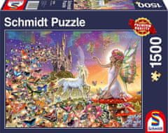 Schmidt Puzzle Varázslatos Tündérország 1500 darab