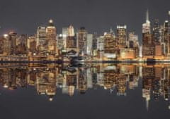 Schmidt Puzzle Felhőkarcolók New Yorkban éjjel 1500 darab