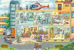 Schmidt Puzzle Gyermekkórház 40 darab + gyermek sztetoszkóp