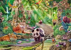 Schmidt Wildlife Puzzle: Ázsia állatai 1000 darab