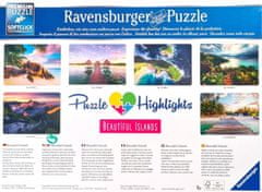 Ravensburger Puzzle Beautiful Islands - Maldív-szigetek 1000 darab