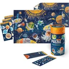 DoDo Puzzle és tevékenységek - Utazás az űrbe 40 darab