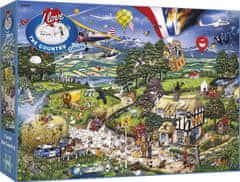 Gibsons Puzzle I love the countryside 1000 darabos puzzle