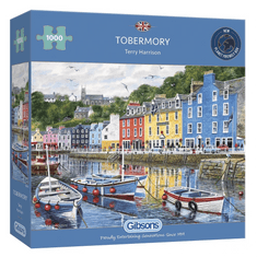 Gibsons Puzzle Tobermory, Skócia 1000 darabos puzzle