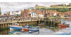 Gibsons Panoráma Puzzle Whitby, Yorkshire 636 darab