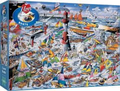 Gibsons Puzzle I love ships 1000 darabos puzzle
