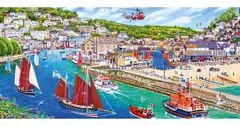 Gibsons Panoráma Puzzle Port of Looe, Cornwall 636 darab