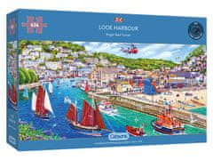 Gibsons Panoráma Puzzle Port of Looe, Cornwall 636 darab