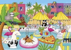 Gibsons Pool Party Puzzle 100 darab