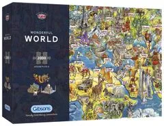 Gibsons Puzzle Amazing World 2000 darab