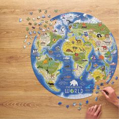 Ridley's games Puzzle World at Risk 1000 darabos kirakós játék