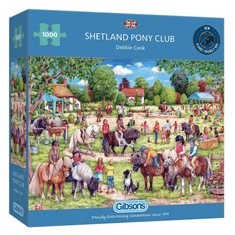 Gibsons Puzzle Shetland Pony Club 1000 darabos puzzle