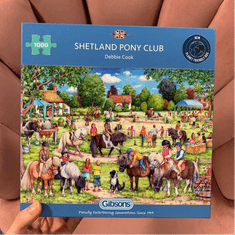 Gibsons Puzzle Shetland Pony Club 1000 darabos puzzle