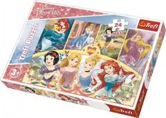Trefl Puzzle Disney hercegnő / 24 darab MAXI