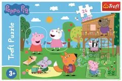 Trefl Puzzle Peppa Pig: Fun in the Grass MAXI 24 darab