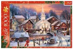 Trefl Fehér karácsonyi puzzle / 1000 darab