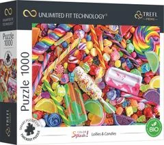 Trefl Puzzle UFT Color Splash: Nyalókák és édességek 1000 darab