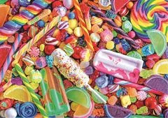 Trefl Puzzle UFT Color Splash: Nyalókák és édességek 1000 darab