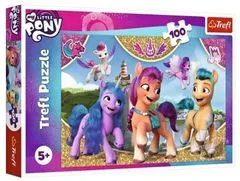 Trefl Puzzle My Little Pony - Színes barátság / 100 darab