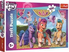 Trefl Puzzle My Little Pony - Színes barátság / 100 darab