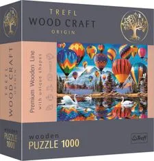 Trefl Wood Craft Origin Puzzle Színes lufik 1000 darabos puzzle