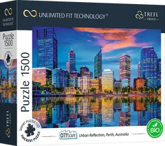 Trefl Puzzle UFT Cityscape: Perth, Ausztrália tükörképe 1500 darab