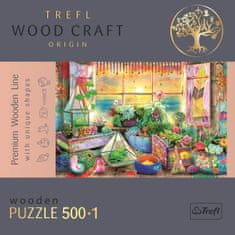 Trefl Wood Craft Origin Puzzle Beach House 501 darabos kirakó