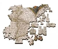 Trefl Wood Craft Origin Puzzle Ősi világtérkép 1000 db