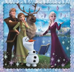 Trefl Puzzle Frozen 2 - Magic Story 3in1 (20,36,50 db)