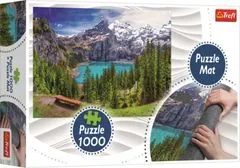 Trefl Puzzle Hegyi kilátás 1000 darab + puzzle alátét