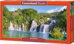 Castorland Puzzle Vízesések, Krka Nemzeti Park 4000 darab